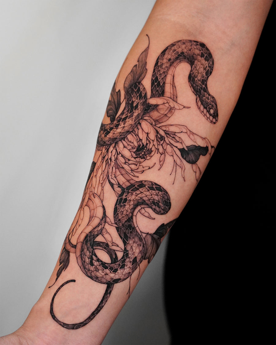 Adam — guest resident tattoo