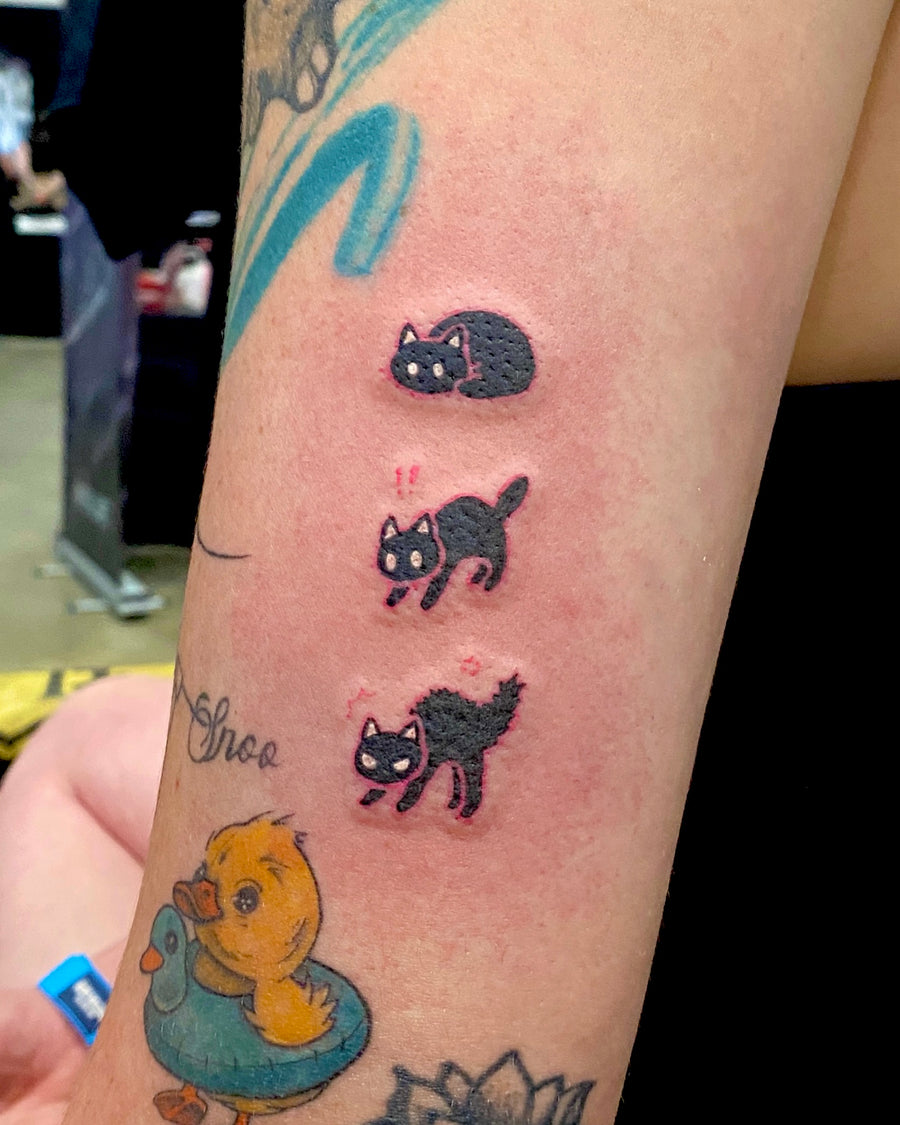 Pink Mayo — color tattoo