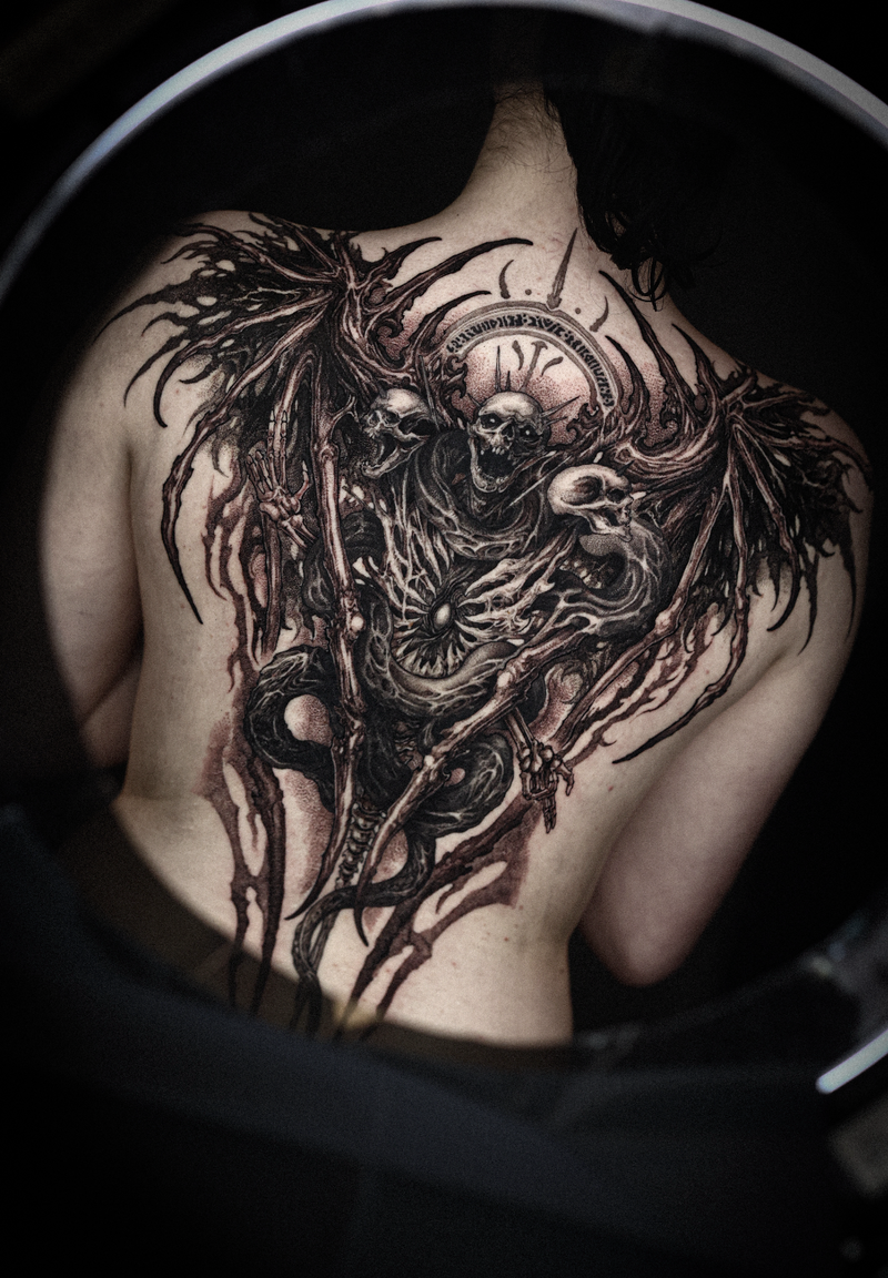 Rokyeom — Dark Art, blackwork