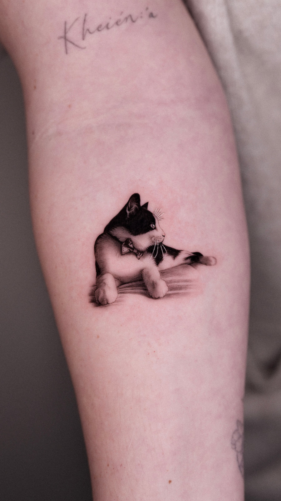 Iro — fine line tattoo