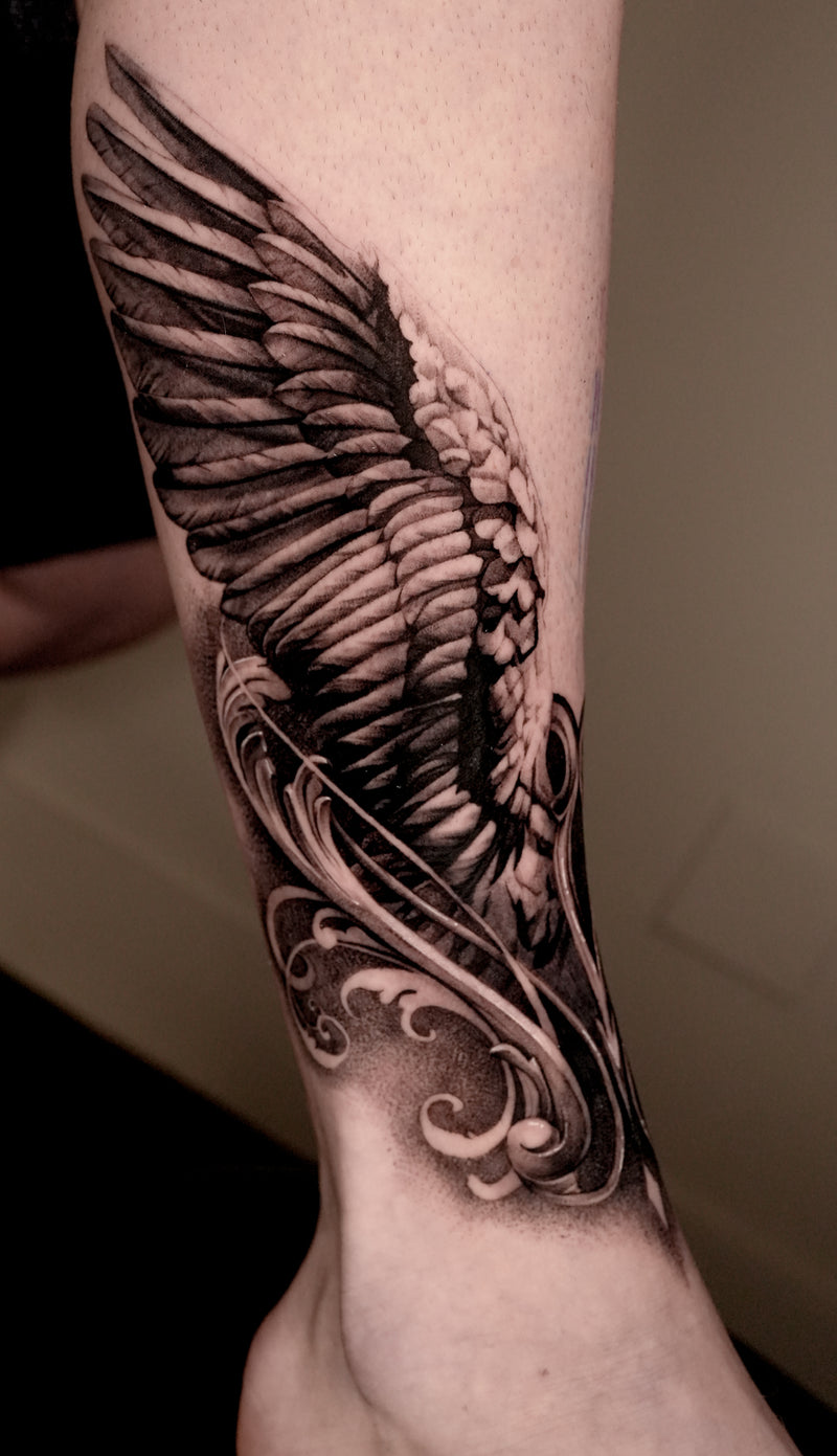 Umzii — Black & Grey, Dark Realism