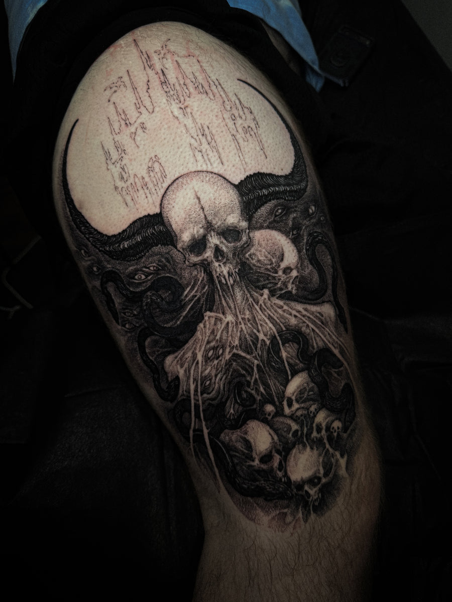 Rokyeom — dark art tattoo