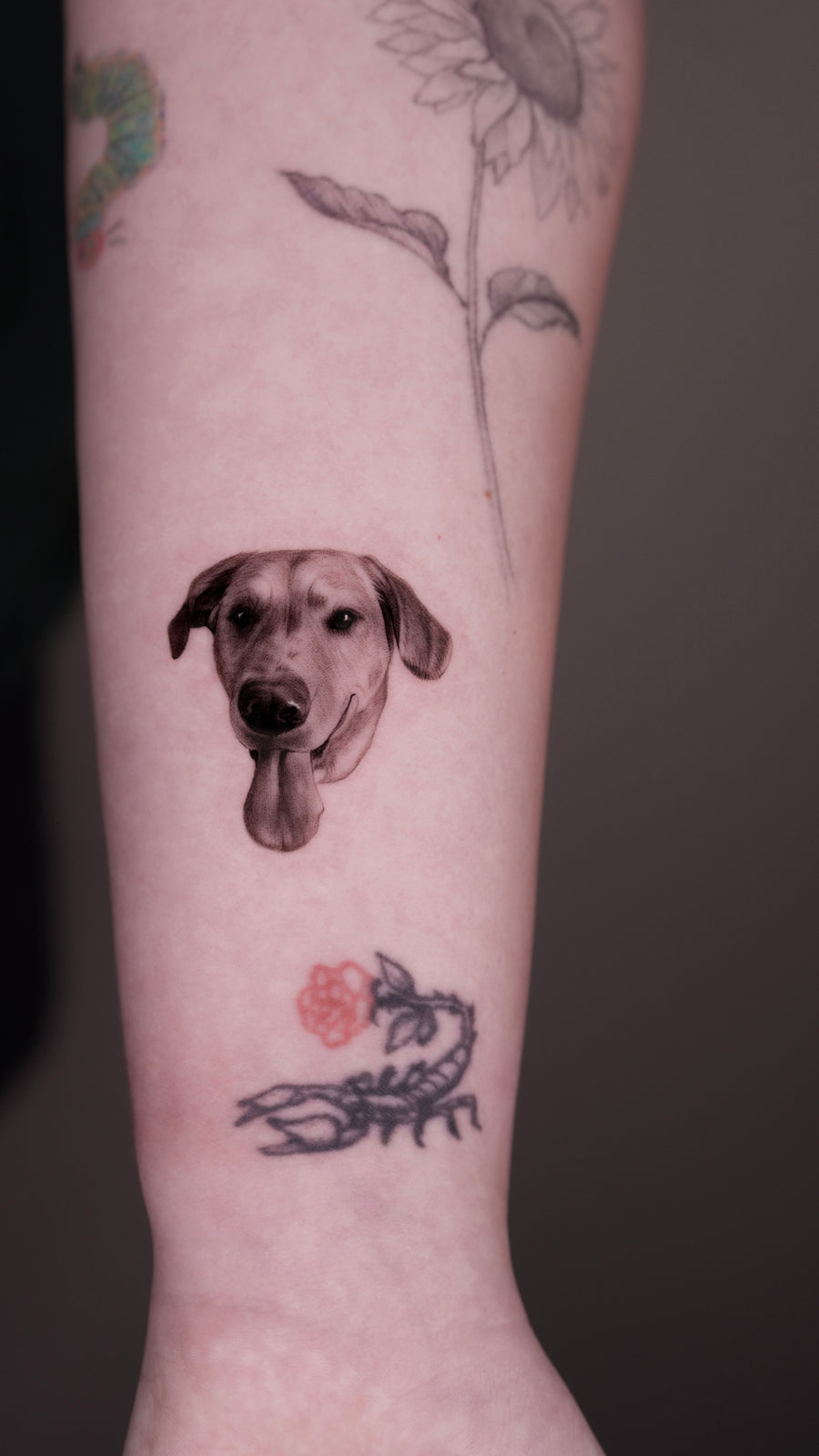 Iro — fine line tattoo
