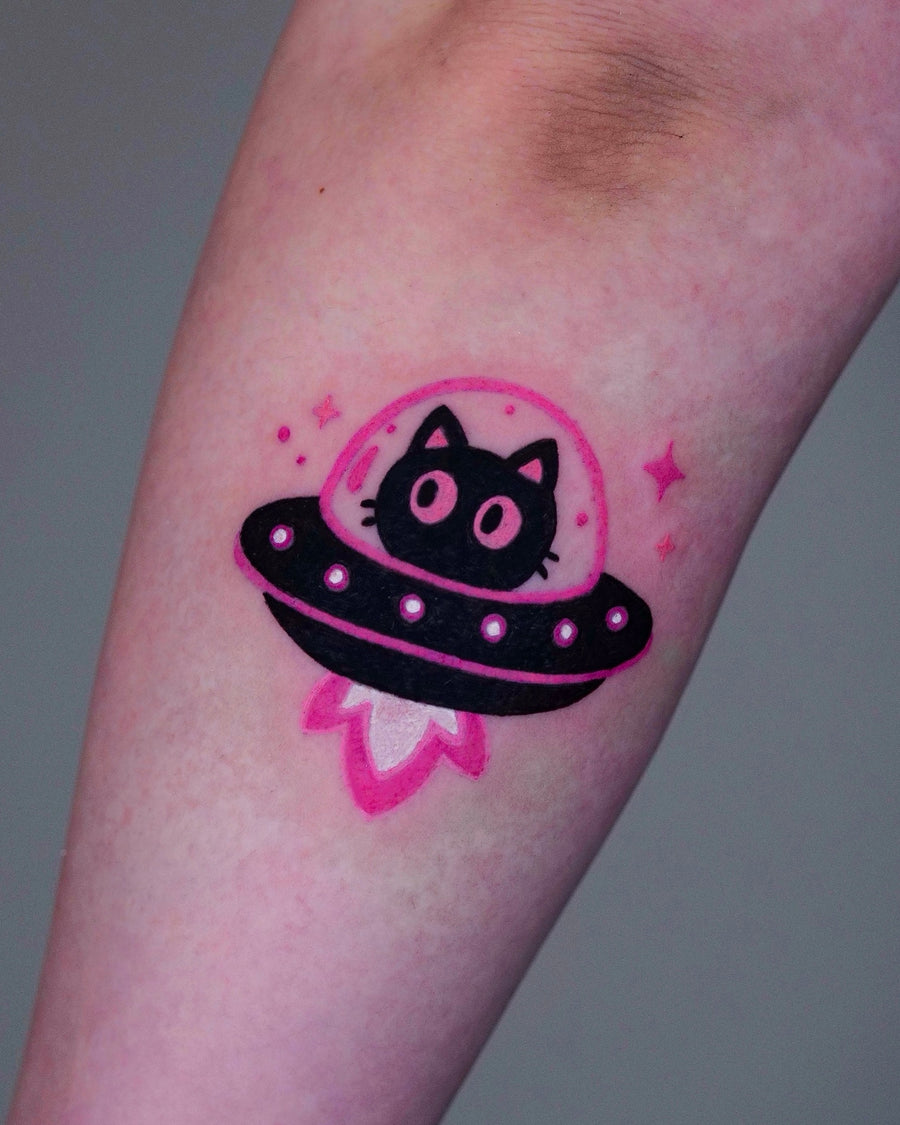 Pink Mayo — color tattoo