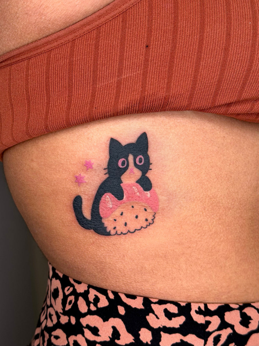 Pink Mayo — color tattoo