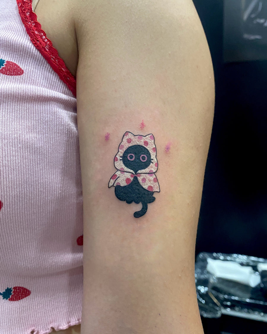 Pink Mayo — color tattoo