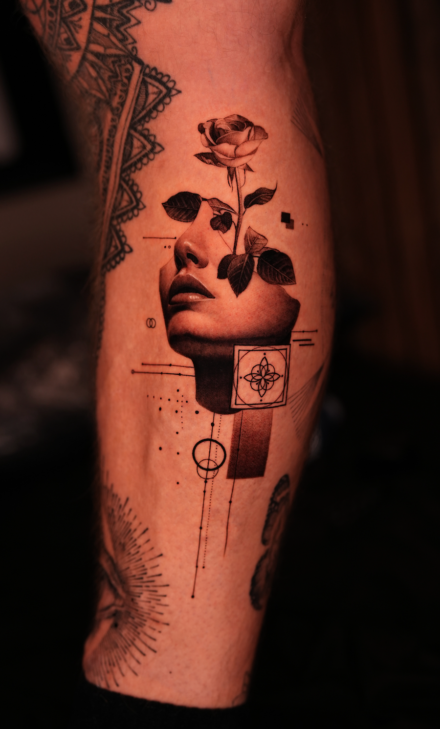 Migo — religious tattoo