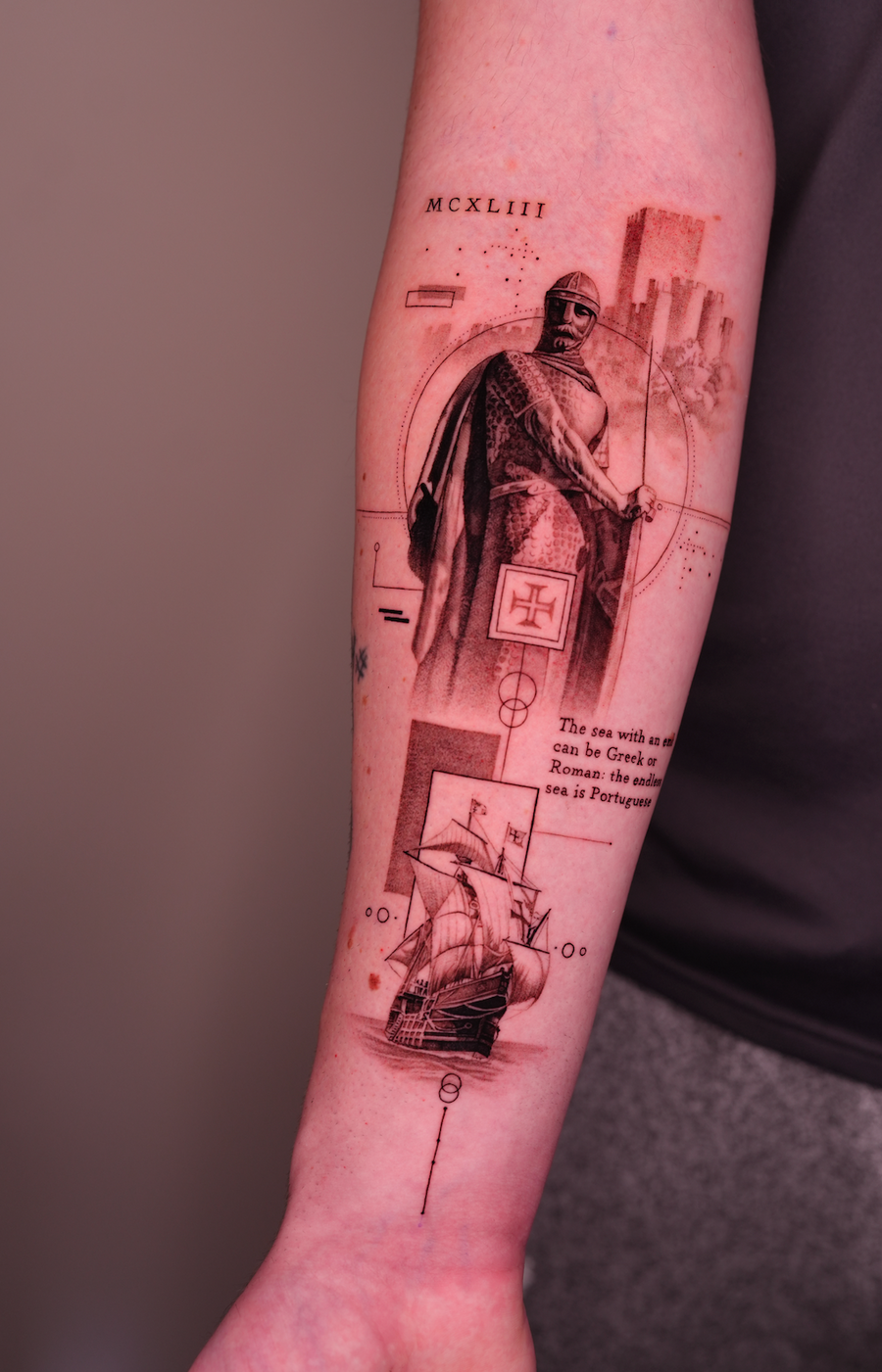 Migo — religious tattoo