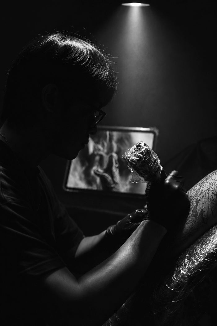 Mintae — Black & Grey Realism tattoo artist, Hanok Studio Toronto