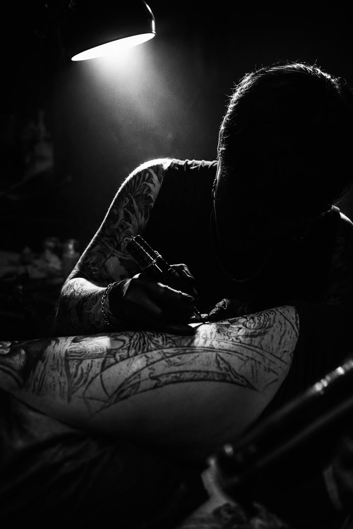 Steven — Large Scale Black & Grey tattoo artist, Hanok Studio Toronto