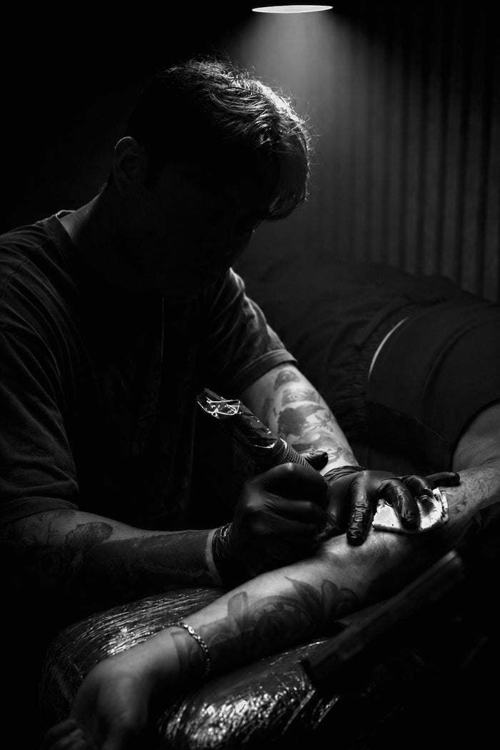 Umzii — Black & Grey · Dark Realism tattoo artist, Hanok Studio Toronto