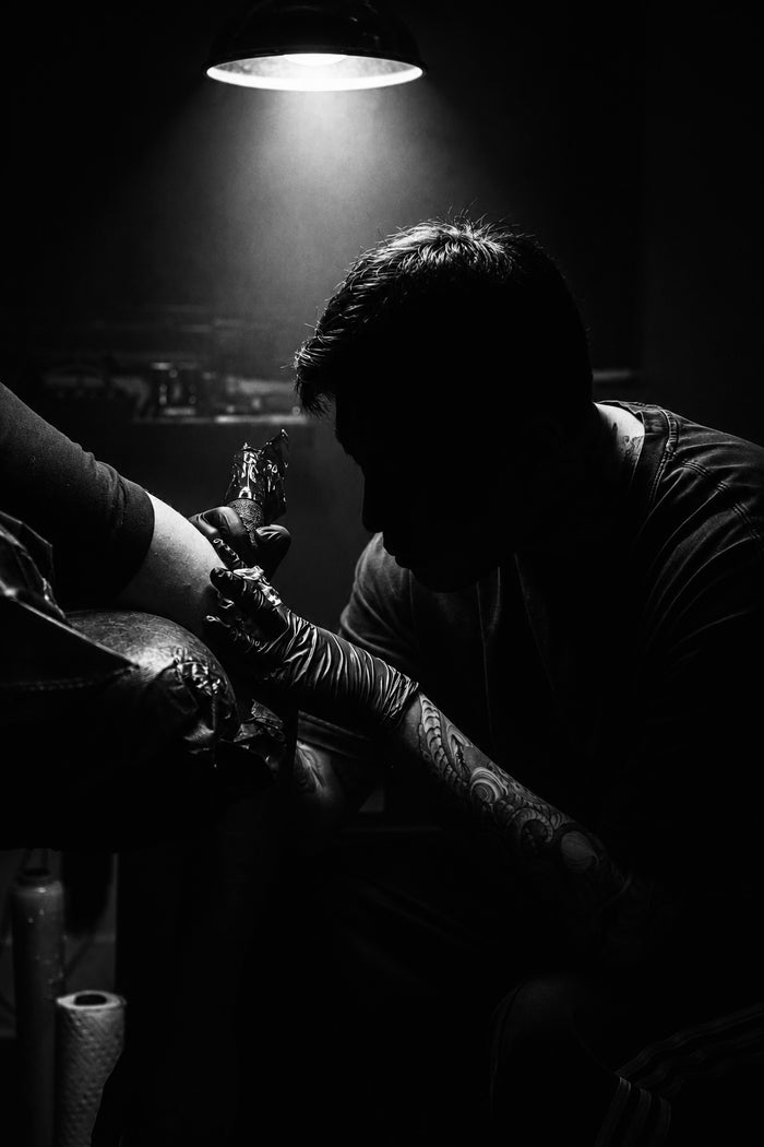 47 Volt — Blackwork tattoo artist, Hanok Studio Toronto